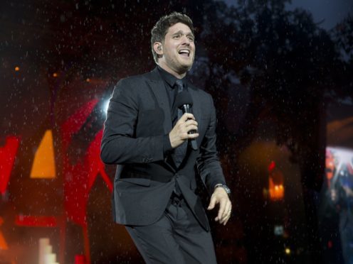 Michael Buble took time out from his career when his son was diagnosed with cancer (Isabel Infantes/PA)