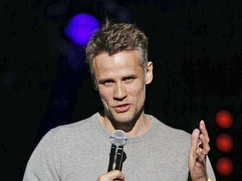 Richard Bacon’s mother has thanked NHS staff for saving her son’s life (Yui Mok/PA)