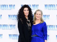 Cher and Meryl Streep star in the Mamma Mia sequel (Ian West/PA)