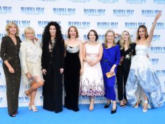 Members of the cast attend the premiere of Mamma Mia! Here We Go Again (Ian West/PA)