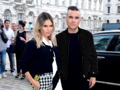 Robbie Williams and Ayda Field are the first couple to be on the X Factor judging panel together (Ian West/PA)