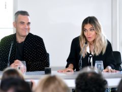 Robbie Williams and Ayda Field are joining the panel (Ian West/PA)