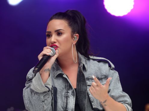 Demi Lovato’s backup dancer called for an end to “negative’ speculation (Isabel Infantes/PA)