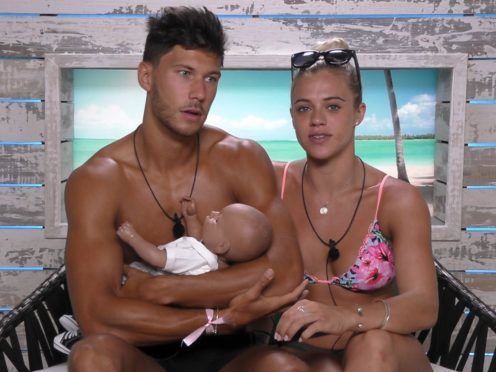 Jack Fowler and Laura Crane are the latest couple to be dumped from Love Island (ITV/PA)