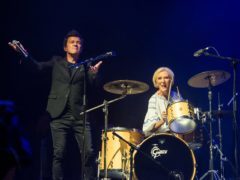 TV cook Mary Berry joins Rick Astley on stage (Camp Bestival/Gaëlle Beri)