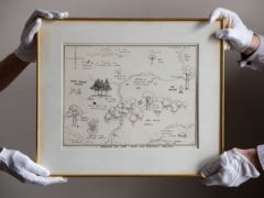 An original illustrated map of Winnie-The-Pooh’s Hundred Acre Wood has sold for a record £430,000. (Sotheby’s)