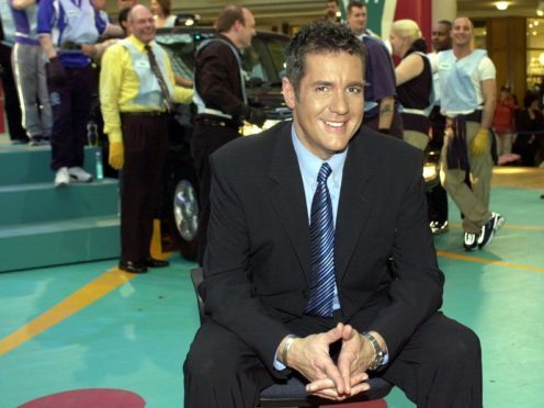 The late TV star Dale Winton (PA).
