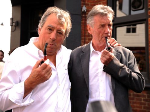 Terry Jones (left) and Michael Palin (PA)