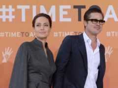 Angelina Jolie and Brad Pitt (Stefan Rousseau/PA)