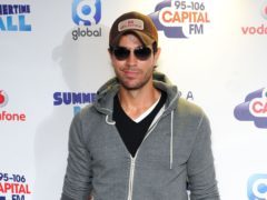 Enrique Iglesias shared a rare video of his twin children (Ian West/PA)