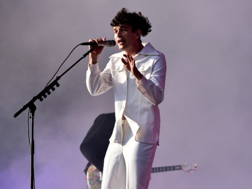 Matthew Healy of The 1975 has opened up about his battle with heroin (Ben Birchall/PA)