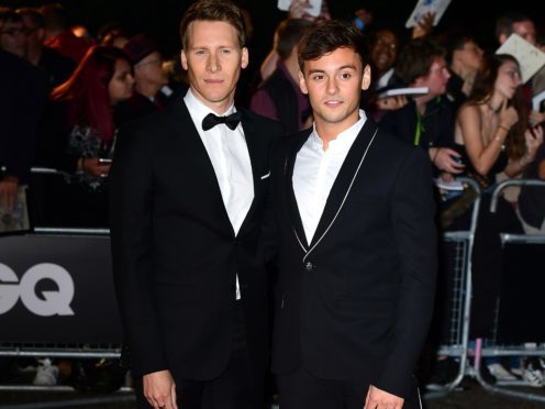 Tom Daley and Dustin Lance Black married last year (Ian West/PA)