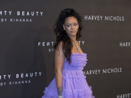 Rihanna has spoken about embracing her curvy figure (Isabel Infantes/PA)