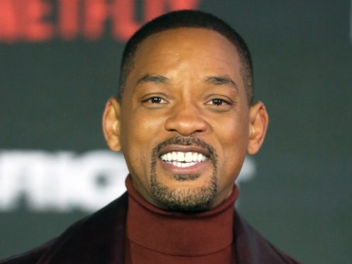 Will Smith took on a new role as a Boots employee (PA/Isabel Infantes)