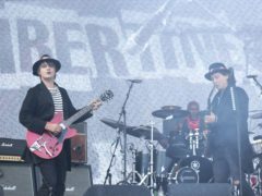 The Libertines have been announced as the main shirt sponsor of non league Margate FC (Yui Mok/PA)