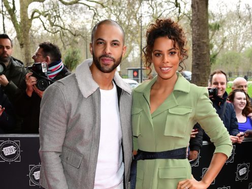 Marvin Humes (left) and Rochelle Humes are planning to renew their vows (Ian West/PA)