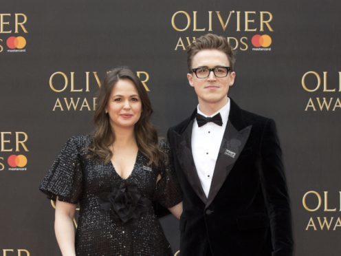 Tom and Giovanna Fletcher have announced the birth of their third son (Isabel Infantes/PA)