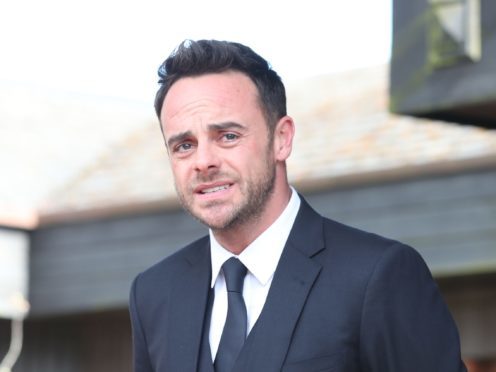 Ant McPartlin returned to Twitter to send a special message (Steve Parsons/PA)