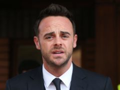 TV presenter Anthony McPartlin is said to be making a good recovery (Jonathan Brady/PA)