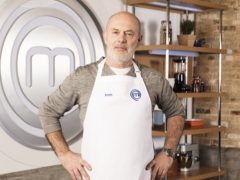 Keith Allen’s food presentation skills will be compared to school dinners in the new Celebrity MasterChef. (Shine TV/BBC)
