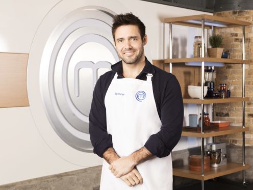 Spencer Matthews and John Partridge are through to the Celebrity MasterChef semi-finals (Shine TV/BBC)