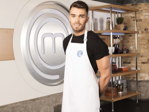 Union J’s Josh Cuthbert is set to make a mess on Celebrity MasterChef (Shine TV/BBC)