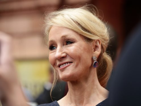 JK Rowling said she loved going back to Hogwarts (Yui Mok/PA)