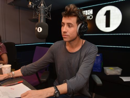 Nick Grimshaw presenting the Radio 1 Breakfast Show (Mark Allen/BBC/PA)