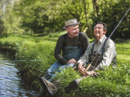 BBC Two has recommissioned Mortimer And Whitehouse: Gone Fishing (Parisa Taghizadeh/PA)