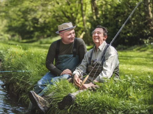 Gone Fishing hosts Paul Whitehouse and Bob Mortimer (Parisa Taghizadeh)