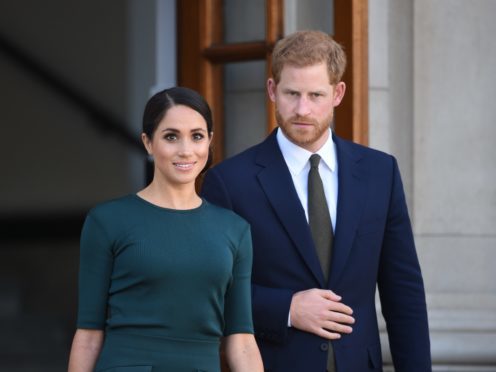 Harry and Meghan will see Hamilton at the Victoria Palace Theatre on August 29 (Joe Giddens/PA)