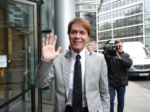Sir Cliff Richard announced his new 16-track album from London’s Abbey Road Studios (Kirsty O’Connor/PA)