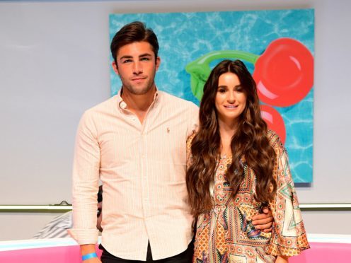 Jack Fincham and Dani Dyer won Love Island (Ian West/PA)