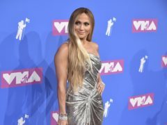 Jennifer Lopez was one of the stars to arrive on the red carpet for the MTV Video Music Awards (Evan Agostini/Invision/AP)