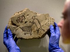 Banksy’s Peckham Rock going back on display at the British Museum (Victoria Jones/PA)