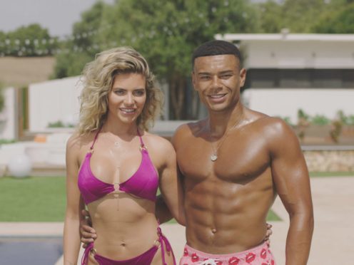 Love Island’s Wes Nelson and Megan Barton Hanson (ITV)