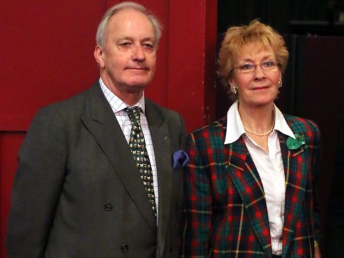 Neil and Christine Hamilton (Chris Radburn/PA)