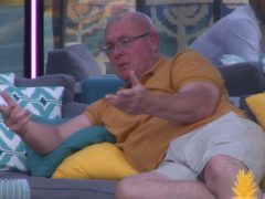 Nick Leeson speaks to housemates (Channel 5/PA)