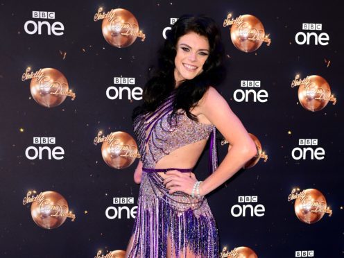 Lauren Steadman at the launch of Strictly Come Dancing 2018 (PA)