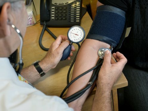 The British Heart Foundation is launching pop-up blood pressure test sites (Anthony Devlin/PA)
