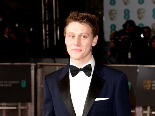 George McKay attends the EE British Academy Film Awards at the Royal Opera House, Bow Street in London. (Dominic Lipinski/PA)