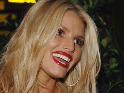 Jessica Simpson revealed she and husband Eric Johnson will welcome a daughter (Ian West/PA)