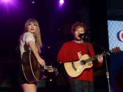 Taylor Swift and Ed Sheeran are both nominated for several AMAs (Yui Mok/PA)