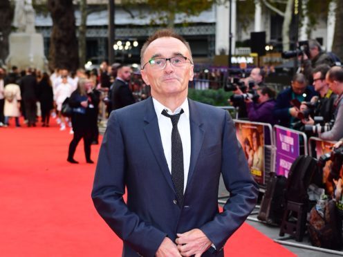 Danny Boyle on the red carpet (PA)