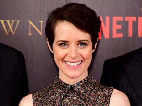 Netflix’s The Crown, starring Claire Foy, helped boost the UK TV production sector’s revenue last year (Ian West/PA)