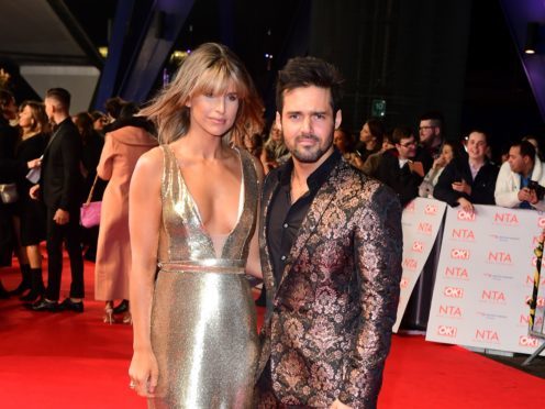 Vogue Williams and Spencer Matthews have welcomed the birth of their first child (Ian West/PA)
