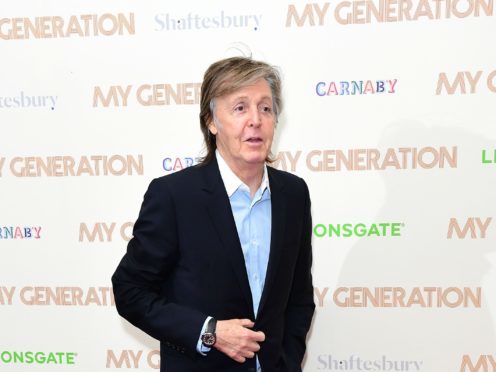 Sir Paul McCartney has written his first picture book about a magical grandfather. (Ian West/PA)