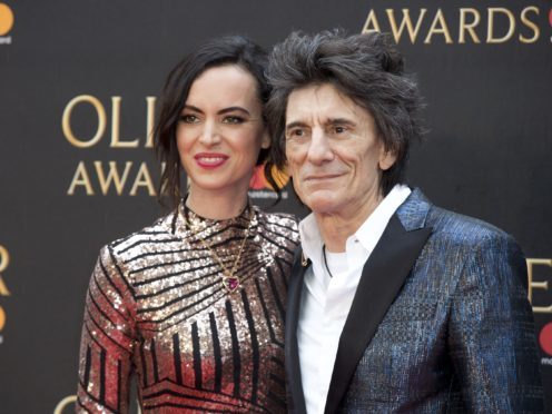 Ronnie Wood married Sally Humphreys in 2012 (Isabel Infantes/PA)