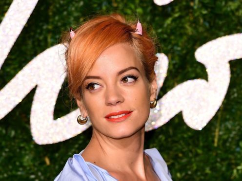 Lily Allen said she blamed herself for the incident because she had been drinking (Ian West/PA)