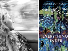 Daisy Johnson with the cover of her novel Everything Under, which has been longlisted for the 2018 Man Booker Prize ( Polly-Anna Johnson/Man Booker Pr/PA)